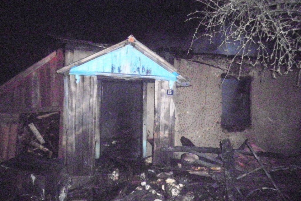 В Черниговской области в пожаре погиб человек
