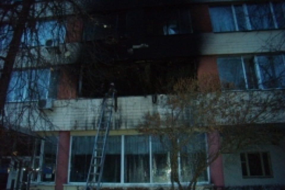 В университете Шевченко горел деканат
