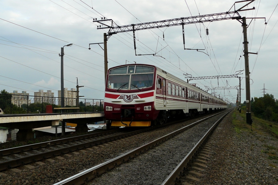 Киев увеличит количество поездов городской электрички