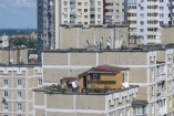 Киевляне строят дачи на крышах 