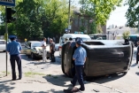 В Николаеве перевернулось авто, в котором мог быть милиционер-насильник