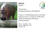 У «пенсионеров» киевского зоопарка появились визитки