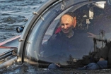 Путин погрузился на 60 метров под воду, чтобы посмотреть на фрегат