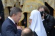 Янукович, Путин и патриарх Кирилл молились в День Крещения Руси