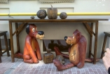 Под киевским рестораном поселились Волк и Пес из мультфильма