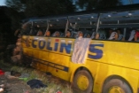В России столкнулись автобусы с туристами и сторонниками ЛДПР