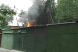 На Русановке в Киеве произошел пожар в гараже