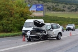 В Севастополе при столкновении двух иномарок погиб водитель