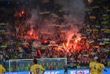 Добкин пообещал усиленный досмотр фанатов сборной в Харькове