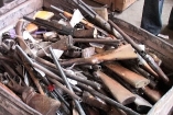 В Ужгороде уничтожили 200 единиц оружия