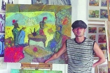 Безрукий художник из Крыма написал 500 картин