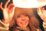 В Днепропетровск запущена тысяча небесных фонариков