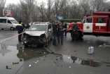 В Днепропетровске спасают раненную в ДТП на остановке
