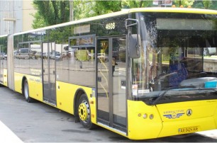 Из-за ремонта дорог автобусы в центре Киева изменили маршруты