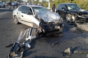  В Крыму произошло ДТП с участием 4 автомобилей