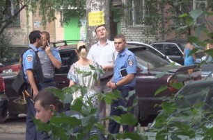В Одессе наркоман-спайдермен захватил двух заложников