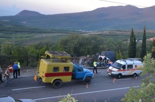 На трассе Симферополь-Ялта погиб водитель грузовика