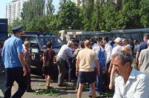 В Киеве на Березняках опять конфликт из-за застройки