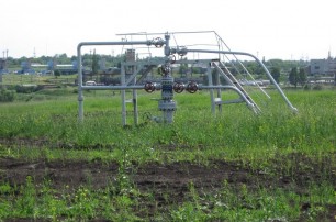 В Полтавской области прорвало газовую скважину
