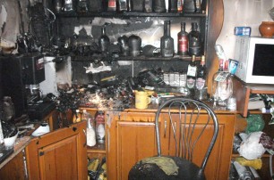 В Днепровском районе Киева загорелось кафе