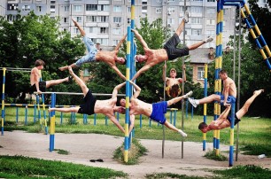 День физкультуры в Киеве: воркаут и турнир бодибилдеров