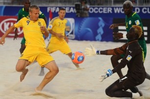 Украинские «пляжники» уступили Сенегалу на чемпионате мира