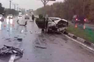 Под Симферополем погибли два пассажира "Опеля"
