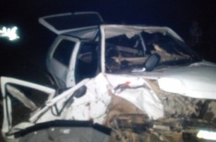 Во Львовской области астомобиль слетел в кювет: 1 человека погиб, 4 ранены