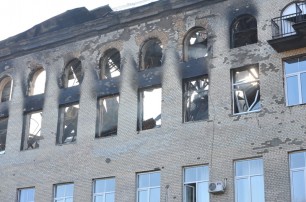 Пожар в Аграрном университете в Киеве тушили 4 часа