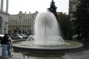 Киевские фонтаны ушли на зимовку