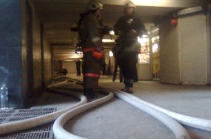 Дым напугал пассажиров киевского метро