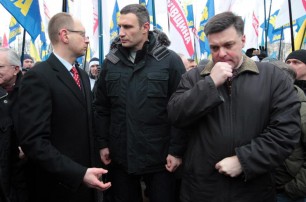 Кличко призвал Яценюка и Тягнибока не баллотироваться в президенты