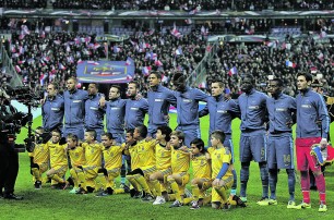 Во Франции многие сочувствуют сборной Украины