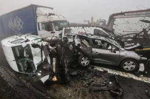В Бельгии в тумане столкнулись 50 авто