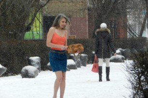 51-летняя украинка омолодилась благодаря морозу