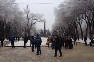 Полиция разогнала «народный сход» в Волгограде