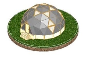 Палатки на Евромайдане хотят заменить купольными домиками