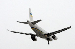 Экипаж президентского самолета тренировали над Борисполем