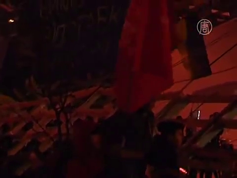 Ночной штурм Евромайдана и разбор баррикад