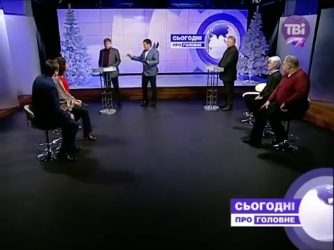 Аваков бросил пюпитр в Калашникова в телеэфире
