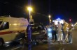 Столкновение 5 машин, автобуса и «скорой помощи» парализовало мост Патона