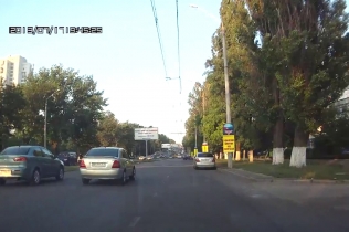 В Одессе велосипедист стал виновником аварии