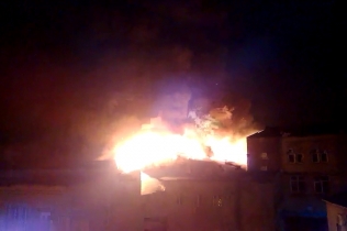 В Одессе сгорели склад и офис