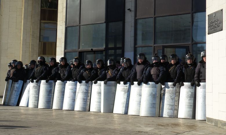 В спальном районе Киева открыли филиал Майдана