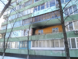В Киеве из-за окурка загорелась квартира