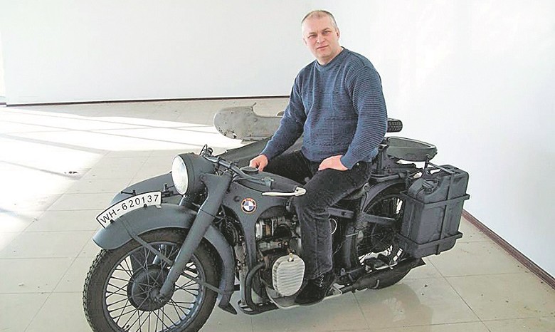 Коллекционер-энтузиаст возродил легендарный мотоцикл Вермахта