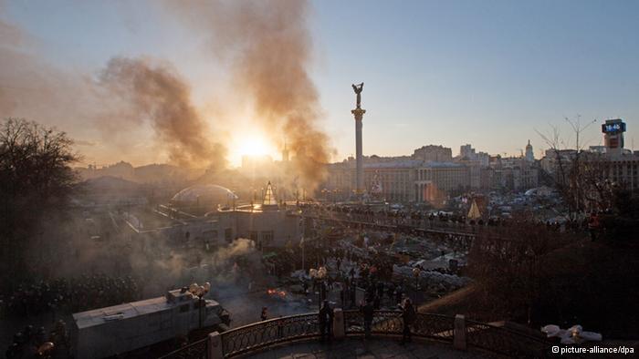 На Майдане продолжается стрельба
