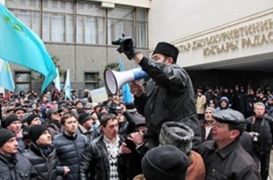 Крымские татары схлестнулись с сепаратистами