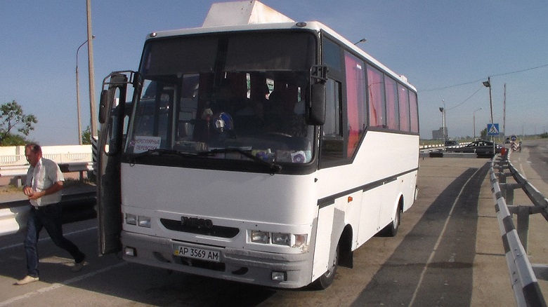 Движение автобусов в сторону Крыма приостановлено
