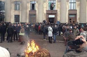 Милиция занялась массовыми беспорядками в Харькове